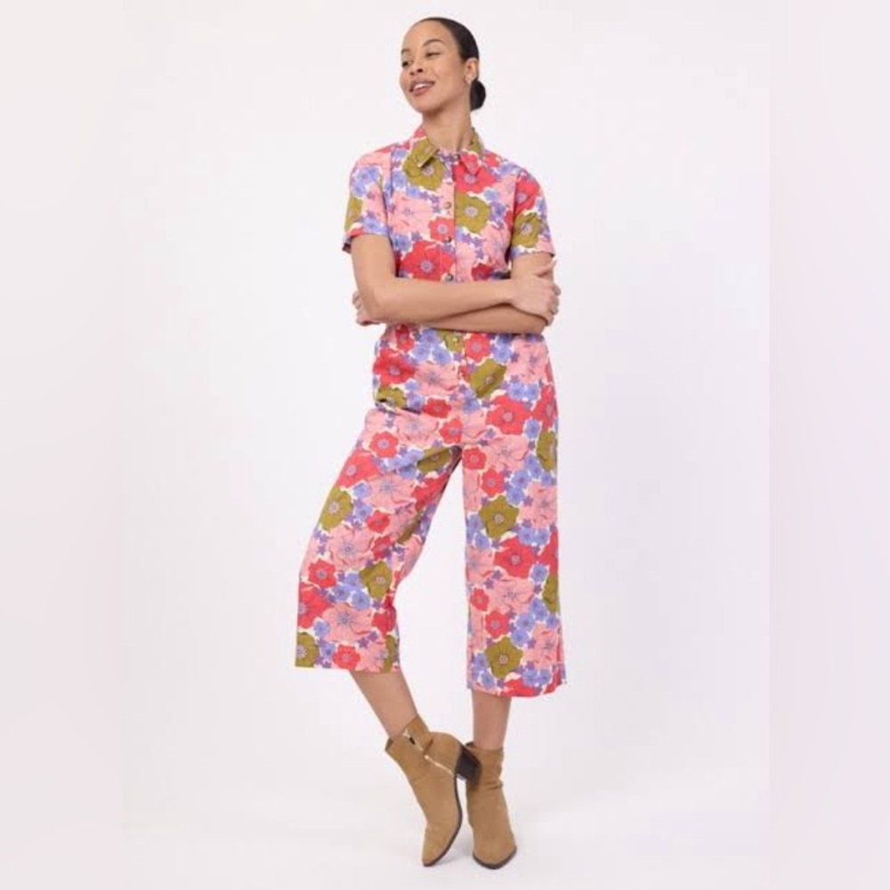 Joanie Clothing Floral boilersuit